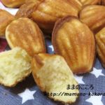 ビタントニオマドレーヌプレートで簡単おやつ(レシピあり)